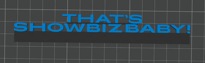 That's Showbiz Baby - Jade (Display Stand)