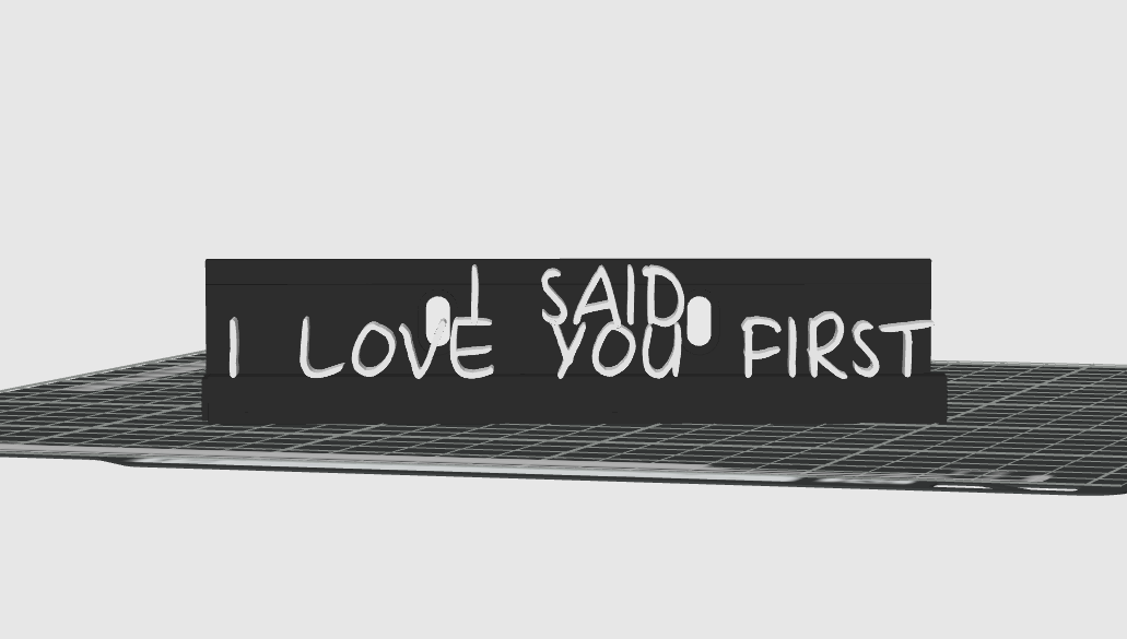 I Said I Love You First - Selena Gomez & Benny Blanco (Display Stand)