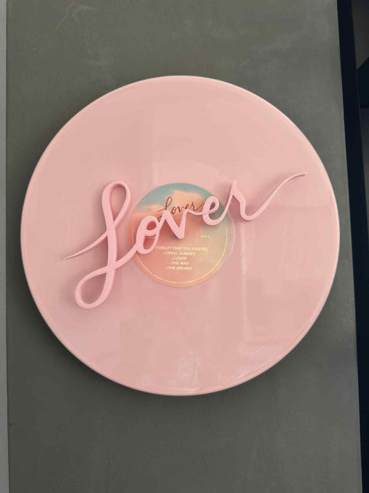 Lover - Taylor Swift (Wall Displayer)