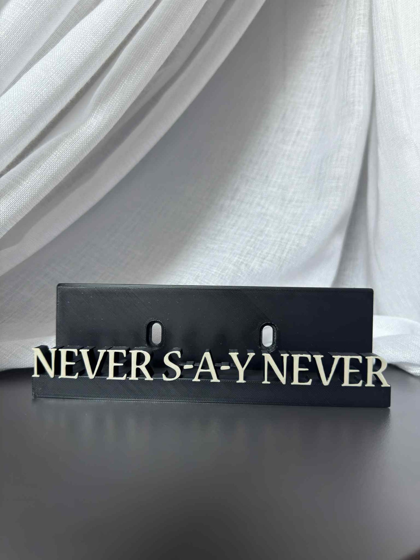 Never Say Never - Brandy (Display Stand)