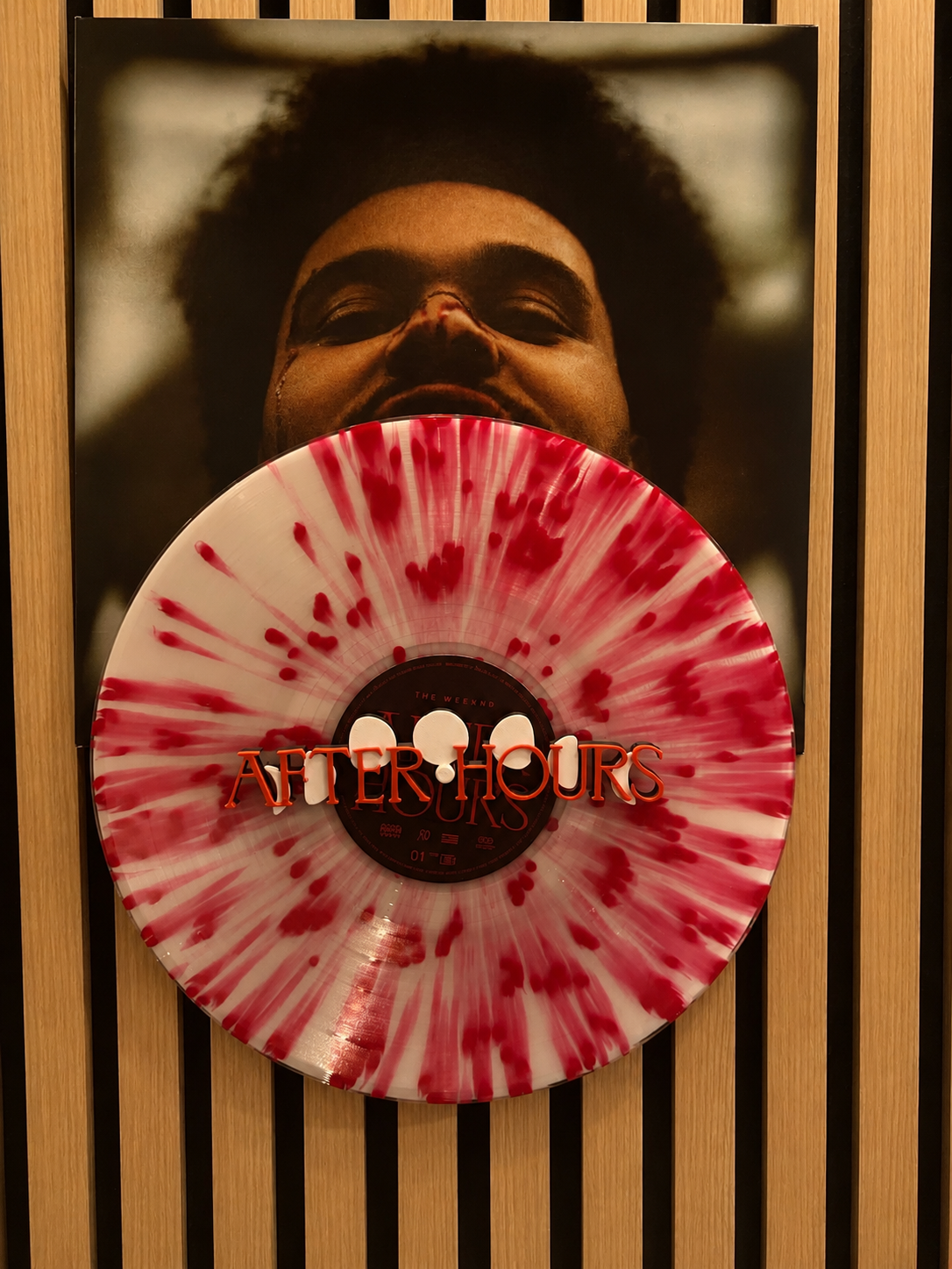 After Hours - The Weeknd (Wall Displayer)