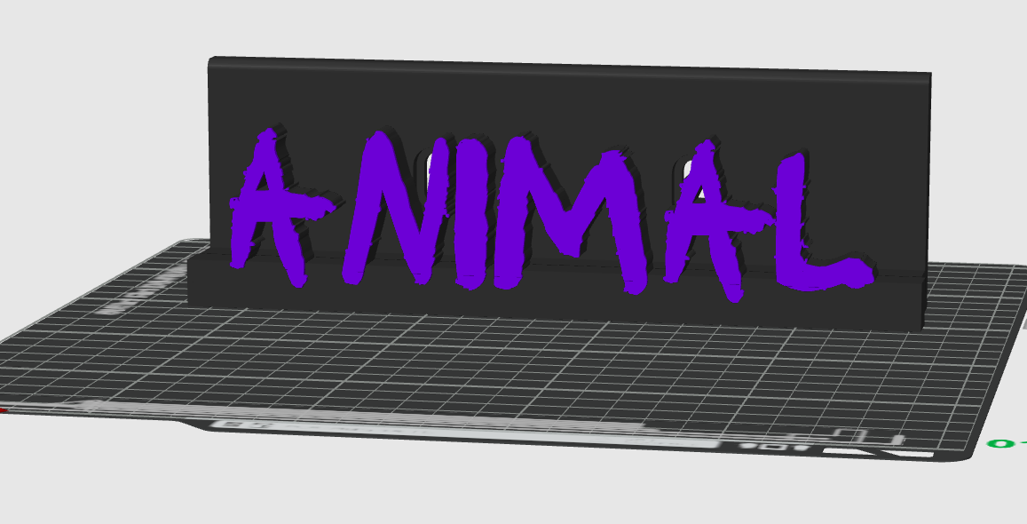 Animal - Kesha (Display Stand)