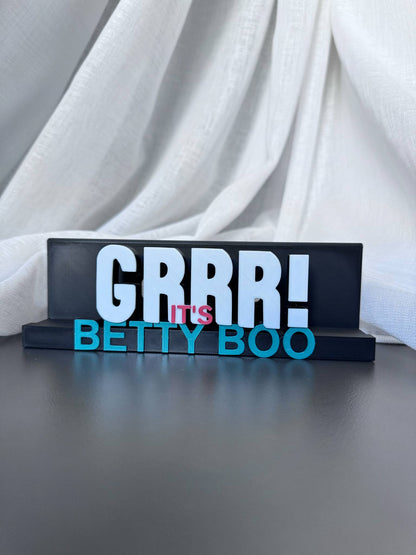 GRRR! It's Betty Boo - Betty Boo (Display Stand)