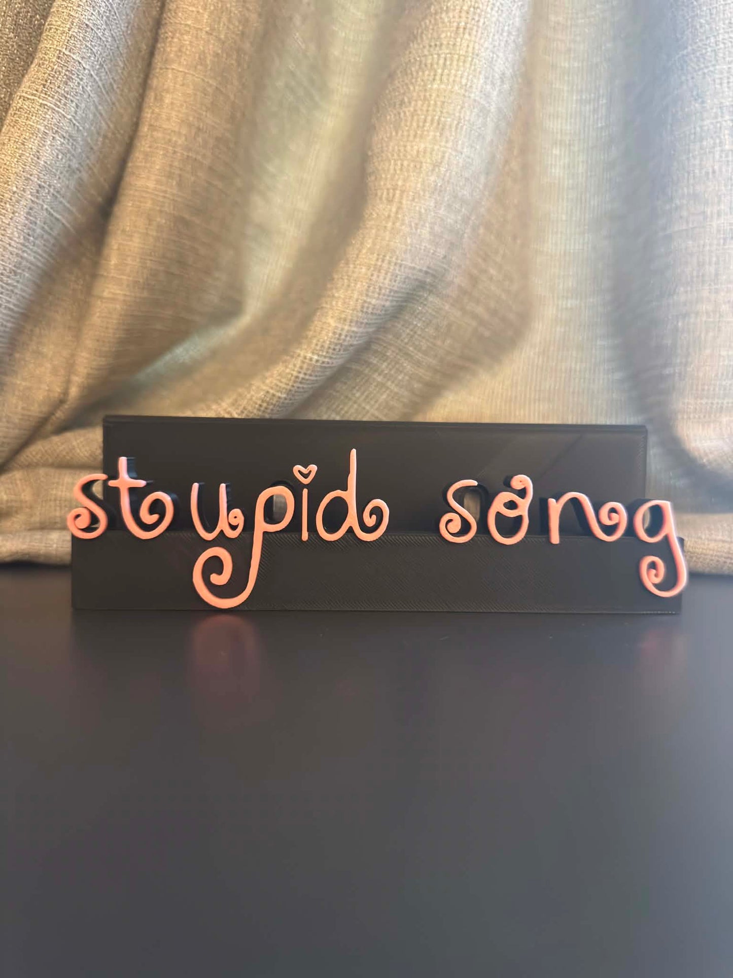 Stupid Song - Olivia Rodrigo (Display Stand)