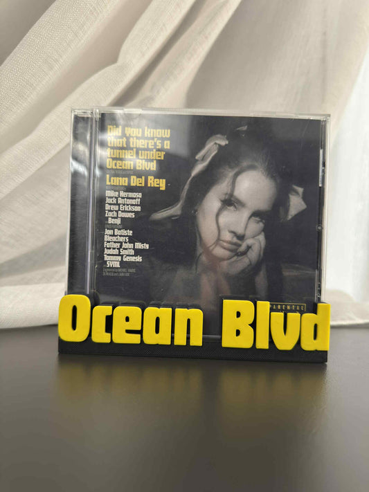 Did You Know That There's a Tunnel Under Ocean BLVD - Lana Del Rey (Display Stand)