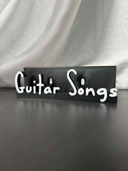 Guitar Songs - Billie Eilish (Display Stand)