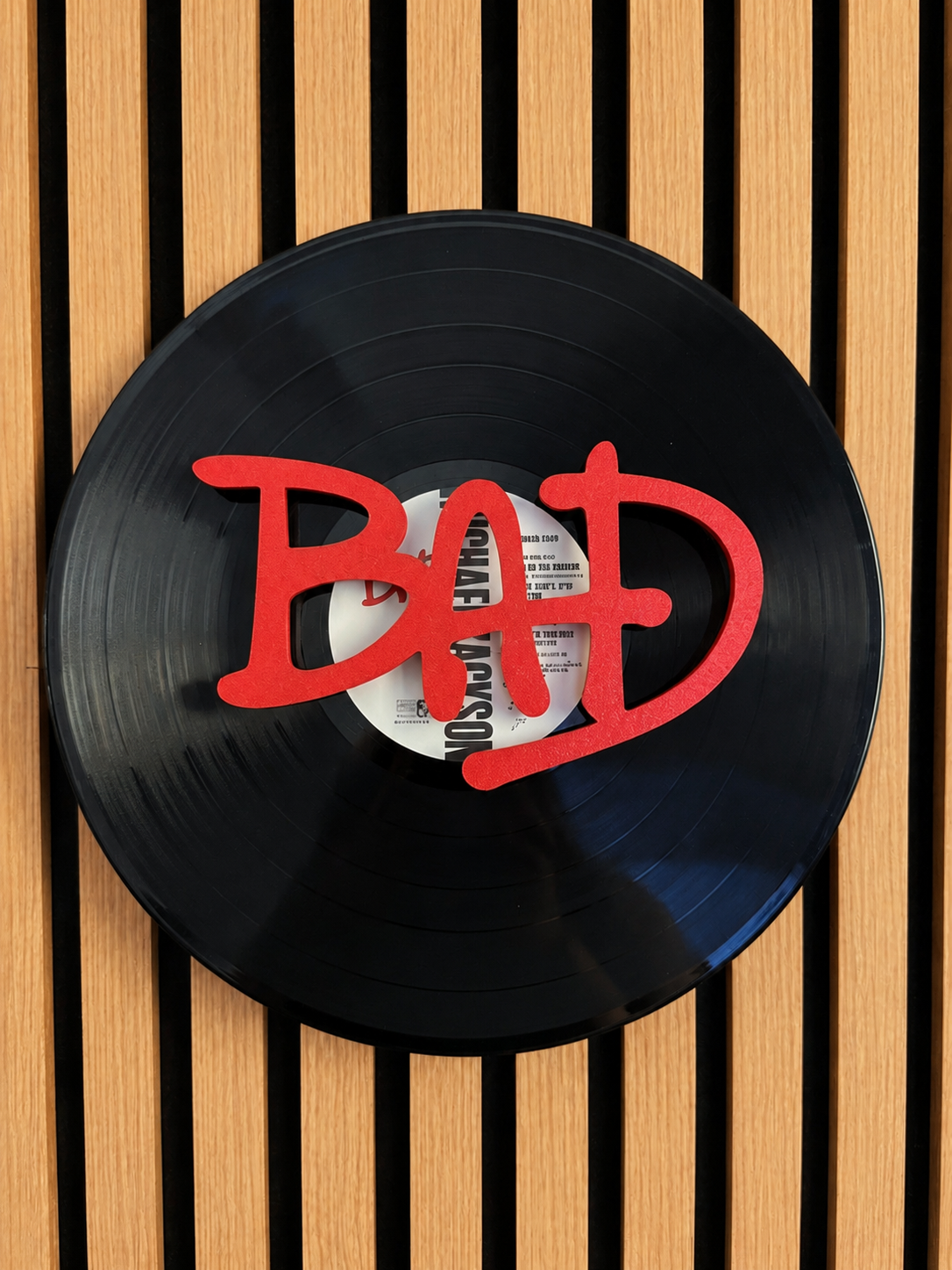 Bad - Michael Jackson (Wall Displayer)