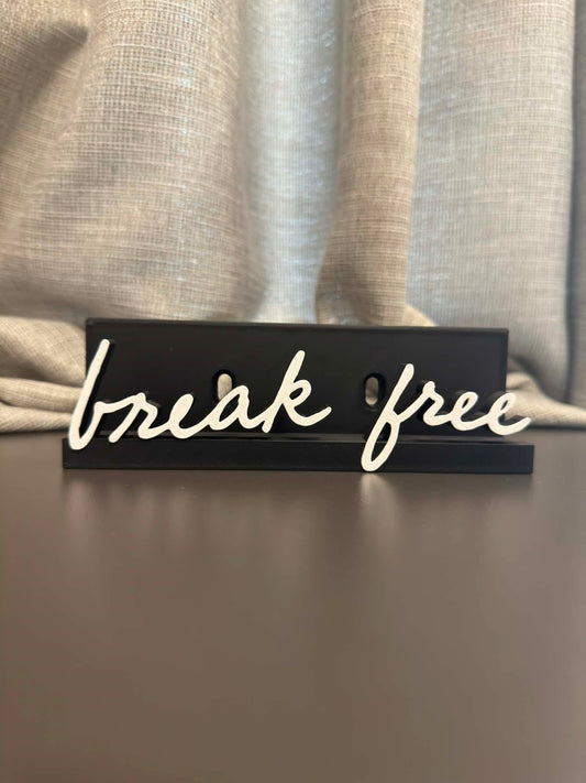Break Free - Ariana Grande (Display Stand)