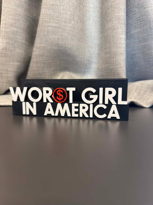 Worst Girl In America - Slayyyter (Display Stand)
