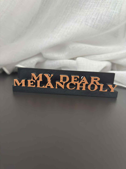 My Dear Melancholy - The Weeknd (Display Stand)