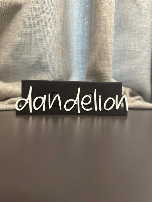 Dandelion - Ariana Grande (Display Stand)