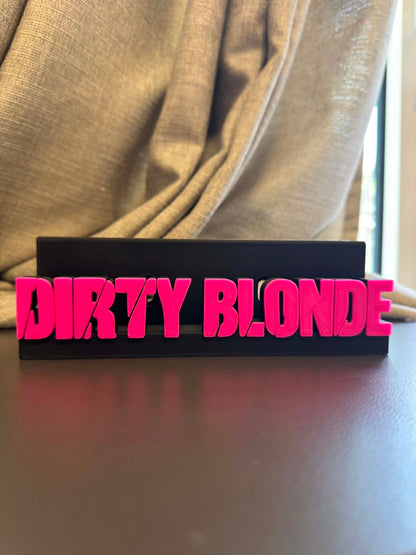 Dirty Blonde - Bebe Rexha (Display Stand)