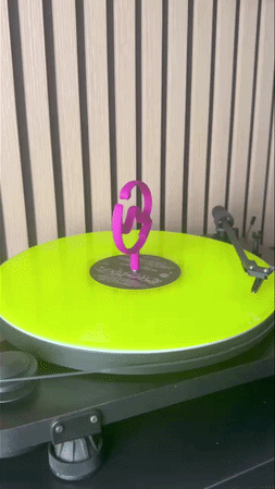 Sine-wave Symbol (Vinyl Charm)
