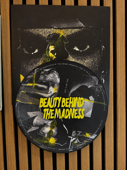 Beauty Behind The Madness - The Weeknd (Wall Displayer)