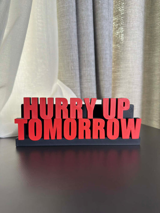 Hurry Up Tommorow - The Weeknd (Display Stand)