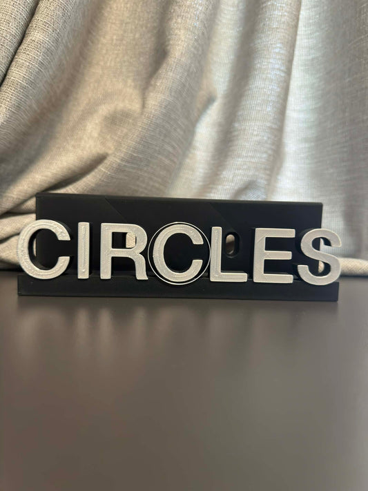 Circles - Mac Miller (Display Stand)