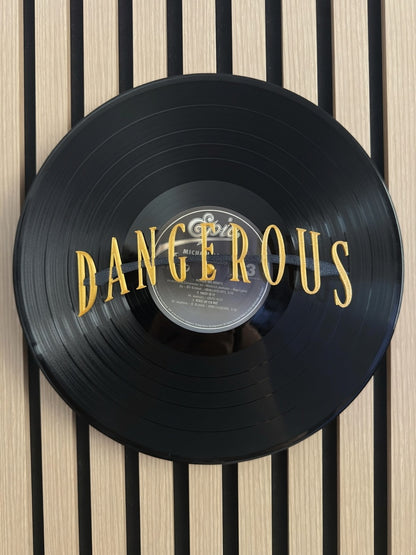 Dangerous - Michael Jackson (Wall Displayer)
