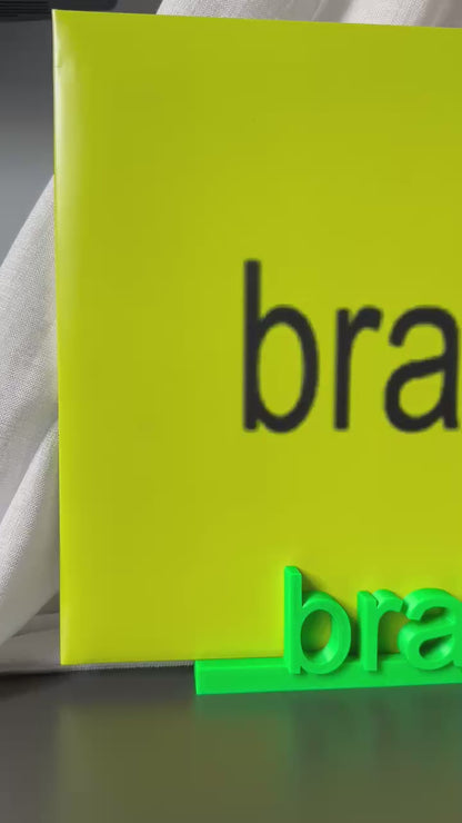Brat - Charli XCX (Display Stand)