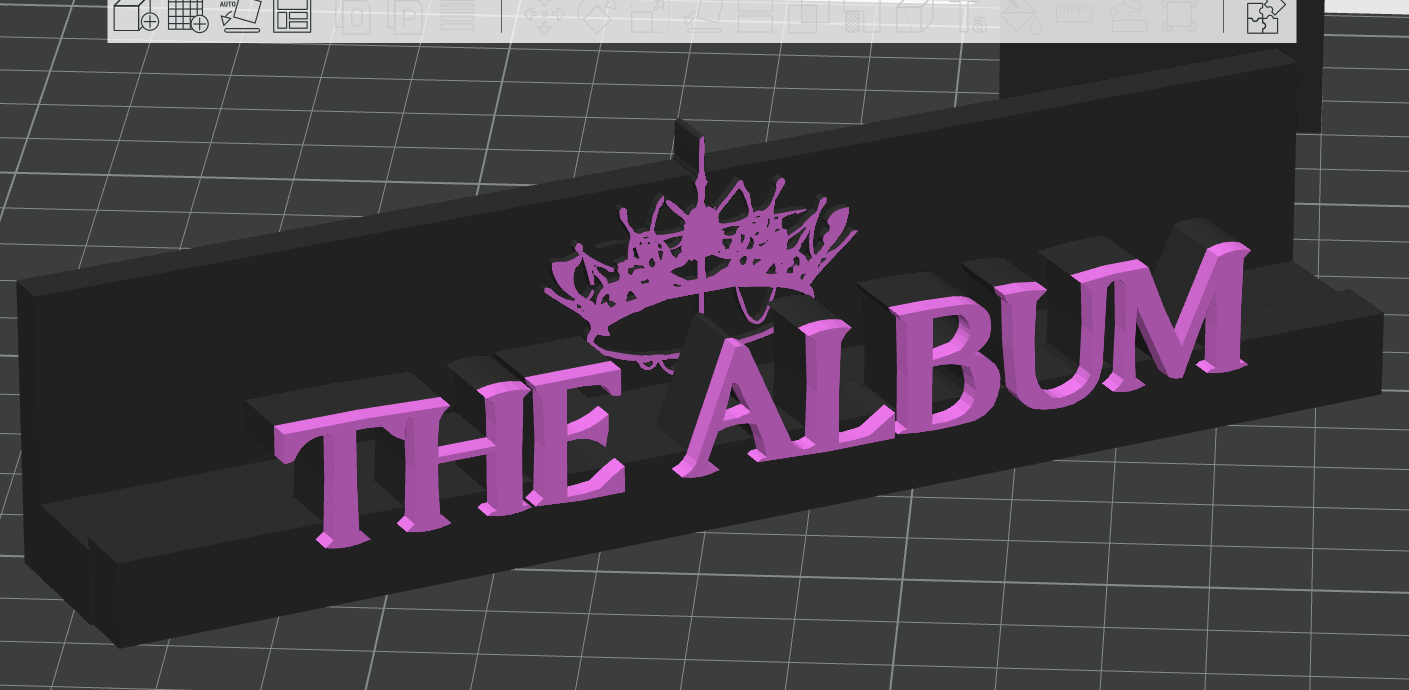 The Album - Blackpink (Display Stand)