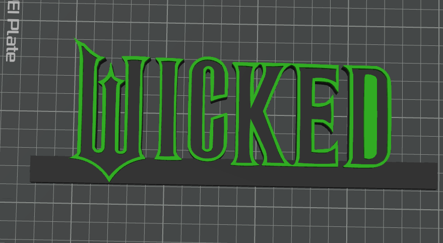 Wicked -  (Display Stand)